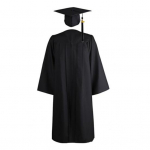 Yousheng 3 vnt / rinkinys Universiteto absolventų uniforma Cosplay studentų japonų mokyklos baigimo suknelės kepurė su kutais pakabukų rinkinys bakalauro chalato kepurė 3XL mėlyna