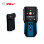 &bdquo;Bosch GMS 120-27&ldquo; skaitmeninis sieninis skaitytuvas su režimais, skirtais medienai, metalo gyvai laidai, profesionalus sienos detektoriaus smeigių ie&scaron;kiklis