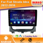 Fiat Strada Cdea 2012-2016 m. navigacijos radijas automobilinis multimedijos vaizdo grotuvas automobilinis radijas pagrindinis įrenginys 2 DIN Android automobilinis stereo GPS 4 core 1GB+32GB carplay