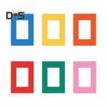 6/12Pcs Magnetic Photo Frame Refrigerator Magnet Picture Art Painting Poster Display Frame Home Office Fridge Decoration PVC Photo Holder A
