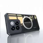 Au&scaron;inamas &scaron;ilumą i&scaron;sklaidantis telefono dėklas, skirtas &bdquo;Xiaomi 14 Ultra 13 Pro 12 Mix 4&ldquo;, skirtas &bdquo;Magsafe Magnetic Magsafing&ldquo; permatomas dangtelis, skirtas &bdquo;Mi 14 Pro 13 12S 11 Ultra&ldquo; For Xiaomi 14 Ultra mėlyna