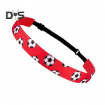 Futbolo galvos juosta Neslystanti atleti&scaron;ka plaukų juosta futbolo krep&scaron;iniui Futbolui elastinga prakaito juosta mergaitėms sportuojant lauke žalia