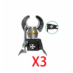 Viduramžių statybiniai blokai Kryžiaus žygiai Hospitaler Kryžiuočių Liūtas Riteriai Figūros Lydmenys Ginklai Skydai Karo žirgas