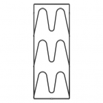 1/2 vnt. Puodo dangčio laikiklis, montuojamas ant sienos, nereikalaujantis gręžimo, greitas drenažas, vandeniui atsparus, stiprus lipnumas, neslystantis pjaustymo lentos organizatorius, virtuvės sieninis puodo laikiklis 1pc