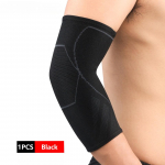 1 vnt. Kvėpuojantys kompresiniai alkūnių įtvarai, elastingas įtvaras vyrams ir moterims, krep&scaron;iniui, tinkliniui, fitnesui, apsauga, rankovių L pilka