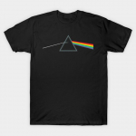 Vyri&scaron;ki juodi mar&scaron;kinėliai su spauda Super Dideli Mar&scaron;kinėliai 50-metis The Dark Side of the Moon (2023 m) Medvilniniai mar&scaron;kinėliai su spausdinimu be perkėlimo popieriaus L juoda