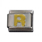 Vintažiniai kvadratiniai karoliukai su raidėmis, itali&scaron;ko stiliaus pakabukai, skirti pasidaryk pats gamybos priedai, apyrankių gamybos reikmenys, tinkami papuo&scaron;alams U juoda