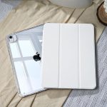 2024 m. IPad Pro 11 IPad 10 kartos IPad 10.2 7 8th 9 Cover Gen IPad Air6 4 5 10.9 13in 12.9 M2 M4 pie&scaron;tuko laikiklio dėklas iPad 10th Gen balta