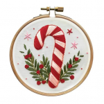 Kalėdų siuvinėjimo rinkinys Kalėdų teminis siuvinėjimo ra&scaron;tas su lanko adatomis siūlais &bdquo;pasidaryk pats&ldquo; siuvinėjimo rinkinys suaugusiems pradedantiesiems 15cm A