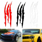 1vnt automobilio priekinių žibintų įbrėžimų juostelių lipdukas lipdukas su sunkvežimio vinilo lipduku 1PC juoda