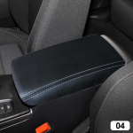 Automobilio centrinės konsolės porankio dėžutės dangtelis DIY Mikropluo&scaron;to odos apsauginis padėklas Honda Civic 11-os kartos 2024