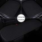 Lininis universalus automobilinės sėdynės pagalvėlių komplektas - Apsauga keturiems sezonams (3 dalių)