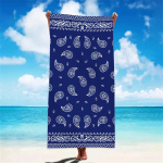 Vasaros Paplūdimio Bandana Retro Ra&scaron;tų Rank&scaron;luostis Maudynėms Vonios Rank&scaron;luostis Baseino &Scaron;ventės Dovana Vaikams 50x100cm