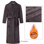 Coral Velvet chalatas du&scaron;o kimono chalatas žiemai Naujas vyri&scaron;kas namų dėvėjimas laisvas pastorintas pižama 4XL