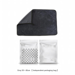 BLACK Towel Super Mink&scaron;tas auk&scaron;čiausios kokybės mikropluo&scaron;to audinys automobiliui