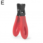 Itin a&scaron;trus nagų plienas, platus žandikaulių atidarymas, prie&scaron;nagų žirklės, pedikiūro įrankis, manikiūro spl O3D7 red-1pcs
