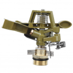 G3/4in Male Thread 360 Degree Rotating Sprinkler Sprayer Nozzle for Garden Lawn Irrigation