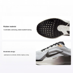 Nike Air Winflo 11 SE Balti &Scaron;viesiai Dūminiai Pilki Juodi Vyri&scaron;ki Sportbačiai Metalizuoti Auksiniai HQ7975-100 40