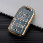 4 mygtukų NAUJAS TPU automobilio rakto dėklas, dangtelis, korpusas, pakabuko laikiklis KIA Cadenza Sorento K3 K5 K7 K900 Quoris apsaugai 2016 priedai