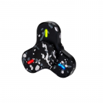 Mini Fidget Spinner &Scaron;vytintis EDC Lydinys Streso Mažinimo Žaislas Antistresinis Rankinis Suktukas Vir&scaron;ūnėlė &Scaron;vytintis Giroskopas Vaikams juoda