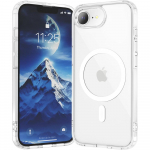 &bdquo;Magsafe&ldquo; dėklas, skirtas &bdquo;iPhone 16e&ldquo; skaidraus akrilo hibridinis smūgiams atsparus galinis dangtelis, skirtas &bdquo;iPhone 16 E SE4 16 Pro Max&ldquo; magnetiniams belaidžio įkrovimo dėklams for iPhone 16E gryna