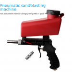 Ne&scaron;iojamas pneumatinis smėlio pūtimo pistoletas