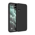 Telefono dėklas Huawei Honor 20 kvadratinis matinis silikoninis Honor20 Honor 20 mink&scaron;tas prabangus smūgiams atsparus plonas dėklas Funda Honor 20