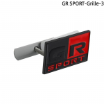 3D Metalinis GR Sport Logotipas Automobilio Lipdukas Ženklinimas Emblema Ženklelis Lipdukai Aksesuarai GR SPORT-Grille-3