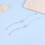 2 vnt. I&scaron;traukiamo ventiliatoriaus spyruokliniai spaustukai Vielos formavimas 15,5/19/21 cm Spyruokliniai spaustukai 19cm