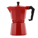 150 ml Moka kavinukas Tolygus &scaron;ilumos paskirstymas Aliuminis Kaitinamas ant viryklės Moka kavos virimo aparatas namams, kempingui juoda