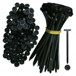200 vnt. nailoninių universalių kabelinių rai&scaron;telių sagtys, didelio stiprumo savaime užsisegantys užtrauktukai, laikikliai su smeigtuku ir mygtuku, daugiafunkcis kabelinių rai&scaron;telių įrankis automobiliams, kasdieniam remontui 200pcs