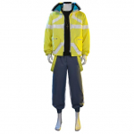 Cyberpunk Edgerunners Žaidimas Anime David Martinez Cosplay Kostiumas Stovinčios apykaklės &scaron;varkas Džemperis Kasdienis drabužis Helovinas M