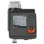 GARDENA Select laistymo programatorius - LCD ekranas - Safe Stop technologija - Pagaminta Vokietijoje pilka