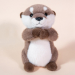 Kawaii Ūdra Pliu&scaron;inis Pliu&scaron;iniai Žaislai I&scaron;kam&scaron;ytas Nuraminti Kūdikį Gyvūnas Kapibara Lėlė Pagalvė Kalėdos Gimtadienio Vakarėlio Dovana Kambario Dekoracija 35cm