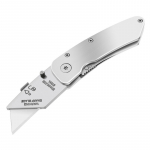 Sulankstoma! Pjoviklis Sunkaus vamzdžių pjaustytuvo nerūdijančio plieno peiliukas, skirtas kilimų odiniams tapetams Zinc alloy folding cutter