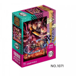 500/1000 dalių dėlionės suaugusiems Demon Slayer Japonijos anime serija Kimetsu animacinis filmas vaikams edukaciniai lavinamieji žaislai dovanos