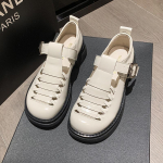 Moterų Pavasario Vasaros Mokasinai Naujo Japoni&scaron;ko Stiliaus PU Odos Vidutinio Kulno Batai Atsitiktiniai Storu Padu Tu&scaron;čiaviduriai Pinti Mary Jane Batai 35 smėlis