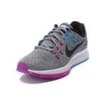 Nike Air Zoom Structure 19 &Scaron;altai Pilki Fuksijos Blyksnio Moteri&scaron;ki Sportbačiai 806584-005 36.5