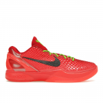 Nike Zoom Kobe 6 Protro Reverse Grinch Unisex sportbačiai raudoni ry&scaron;kiai tamsiai raudoni juodi FV4921-600 42