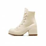 Converse Chuck 70 High De Luxe Heel Egret Vyri&scaron;ki kedai Kreminiai Juodi A05348C 38 white