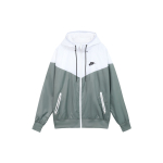 Nike Sportinė apranga Windrunner Treniruoklis su gobtuvu austinė striukė Vyri&scaron;ki vir&scaron;utiniai drabužiai Pilkai balta DA0002-084 M gray