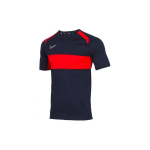 Nike Dri-Fit Academy Greitai džiūstantys spalvoti trumpomis rankovėmis mar&scaron;kinėliai Vyrams Vir&scaron;utiniai drabužiai Tamsiai mėlyni BQ7353-452 S