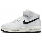 Nike Air Force 1 Mid Evo Balti Juodi Vyri&scaron;ki Sportbačiai Summit-White Sail FB1374-101 44.5