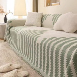Sofa Cover, Anti Cat Scratch Sofa Towel, Full Cover for Autumn and Winter Seasons, Sofa Blanket Cushion, Sofa Cover Cloth, Living Room 180 * 260cm