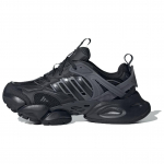 adidas XLG Runner Deluxe Juodi Pilki Unisex Sportbačiai JR3086 37⅓