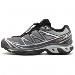 atmos x Salomon XT-6 GORE-TEX Concrete Jungle Unisex Sportbačiai Pilki Ryklio Odos Pilkai Violetiniai L47830100 41⅓