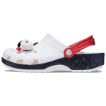 Peanuts x Crocs Classic Clog Snoopy Unisex Batai Balti Raudoni 211124-90H 34-35