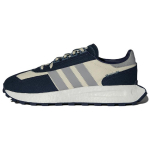 Adidas Originals Retropy E5 Audinys Vėsūs Universalūs Smūgius Sugeriantys Patvarūs Žemi Gyvenimo Būdo Laisvalaikio Batai Unisex Laisvalaikio Batai Pilki Mėlyni HQ6331 36⅔