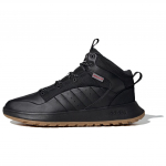 Adidas Fusion Storm 2.0 Patogūs Universalūs Neslystantys &Scaron;ilti Vidutinio Auk&scaron;čio Retro Krep&scaron;inio Batai Unisex Sportbačiai Juodi JP7714 41⅓