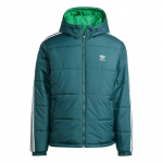 Adidas Originals Adicolor Patogus Prabangus Universalus Mados Logotipas Vienspalvis Striukė Vyri&scaron;ka Striukė Žalia JD9072 L
